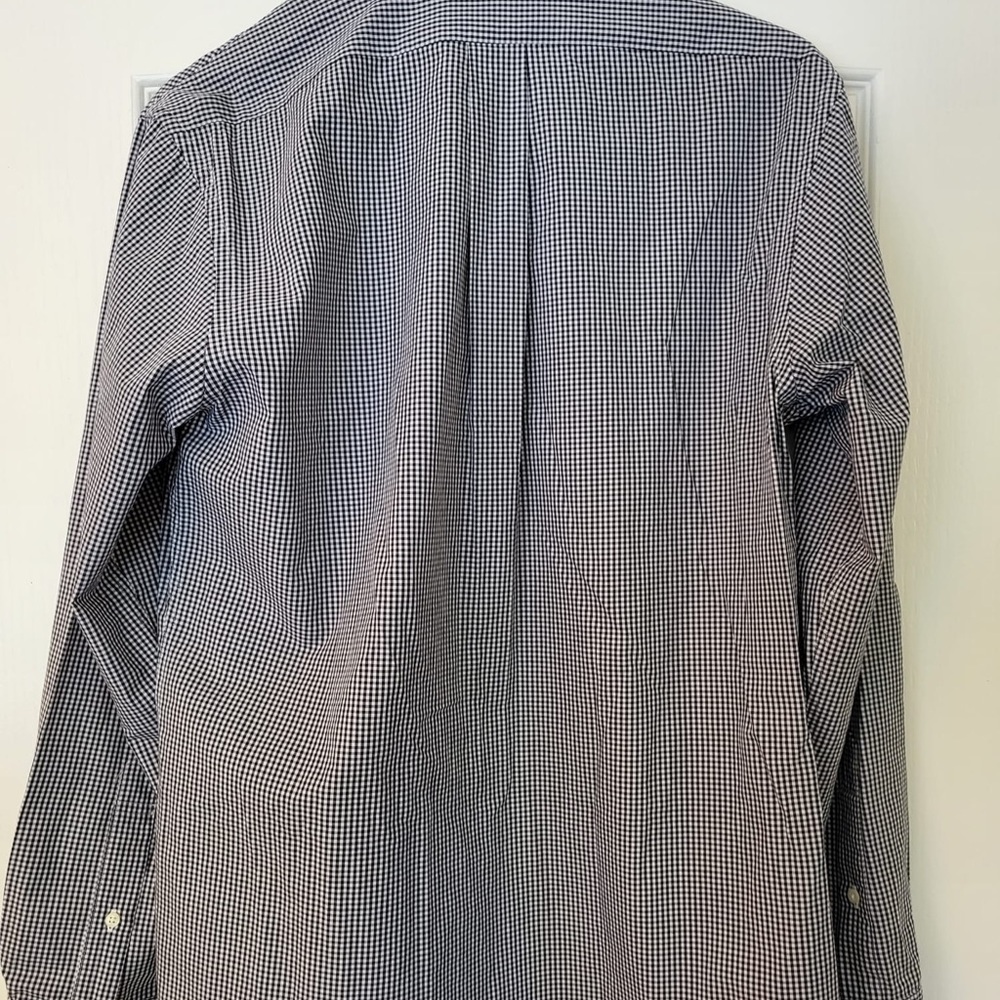Men's Blue Button-Down Shirt Tommy Hilfiger Medium - Picture 9 of 9
